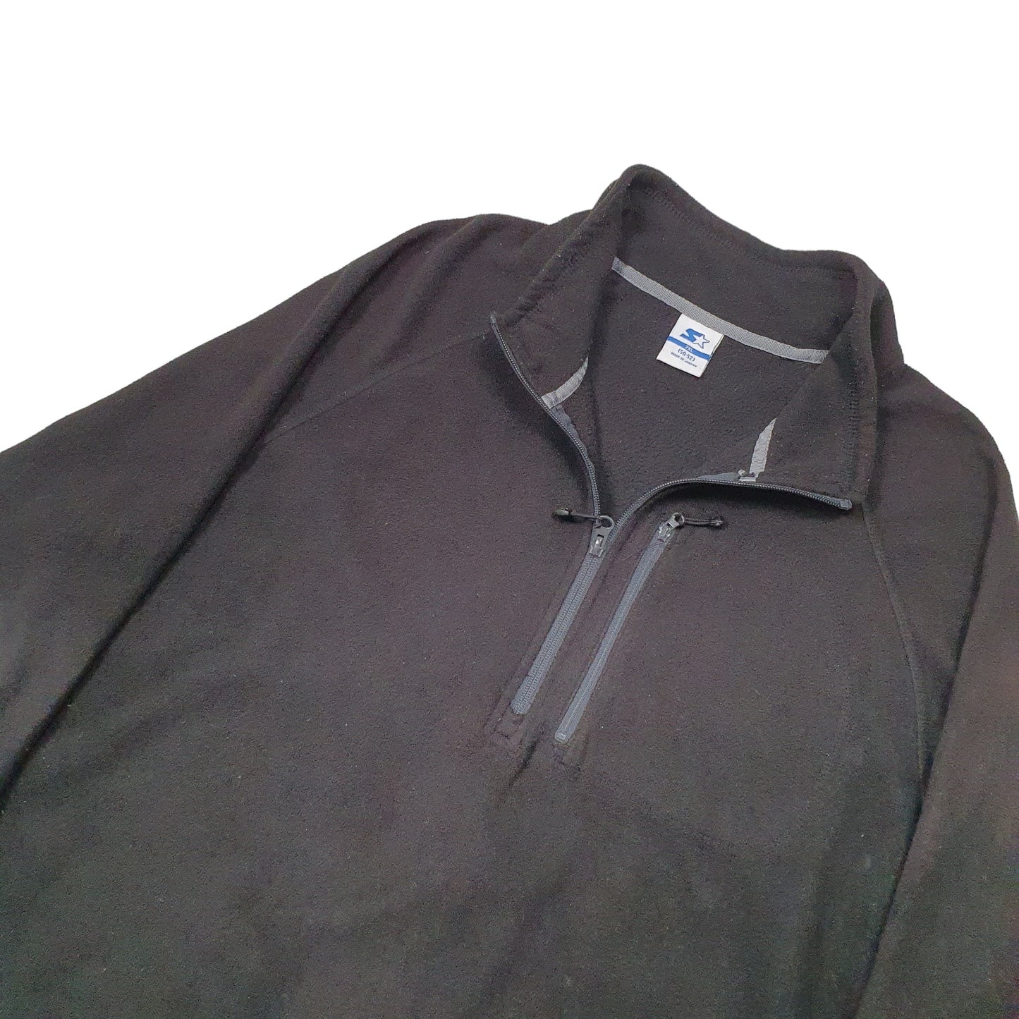 Starter Quarter Zip Fleece XXL Black