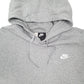 Mens Grey Nike  Hoodie Jumper