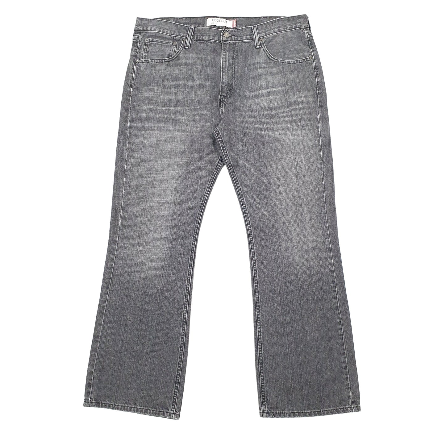 Levis 527 Bootcut Fit Jeans W38 L30 Grey