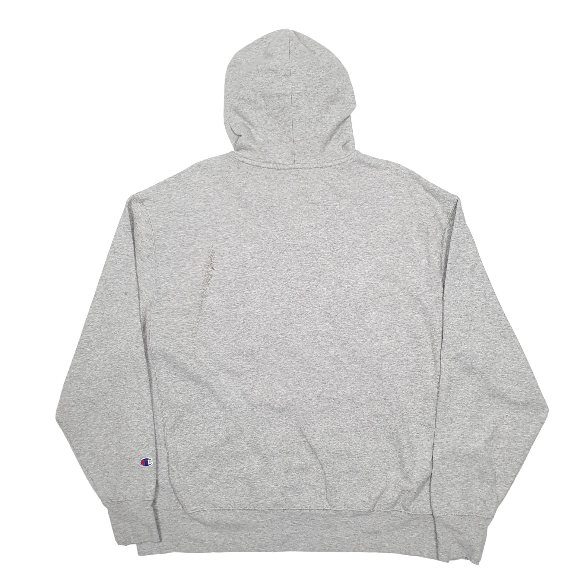 Mens Grey Champion  Full Zip Jumper
