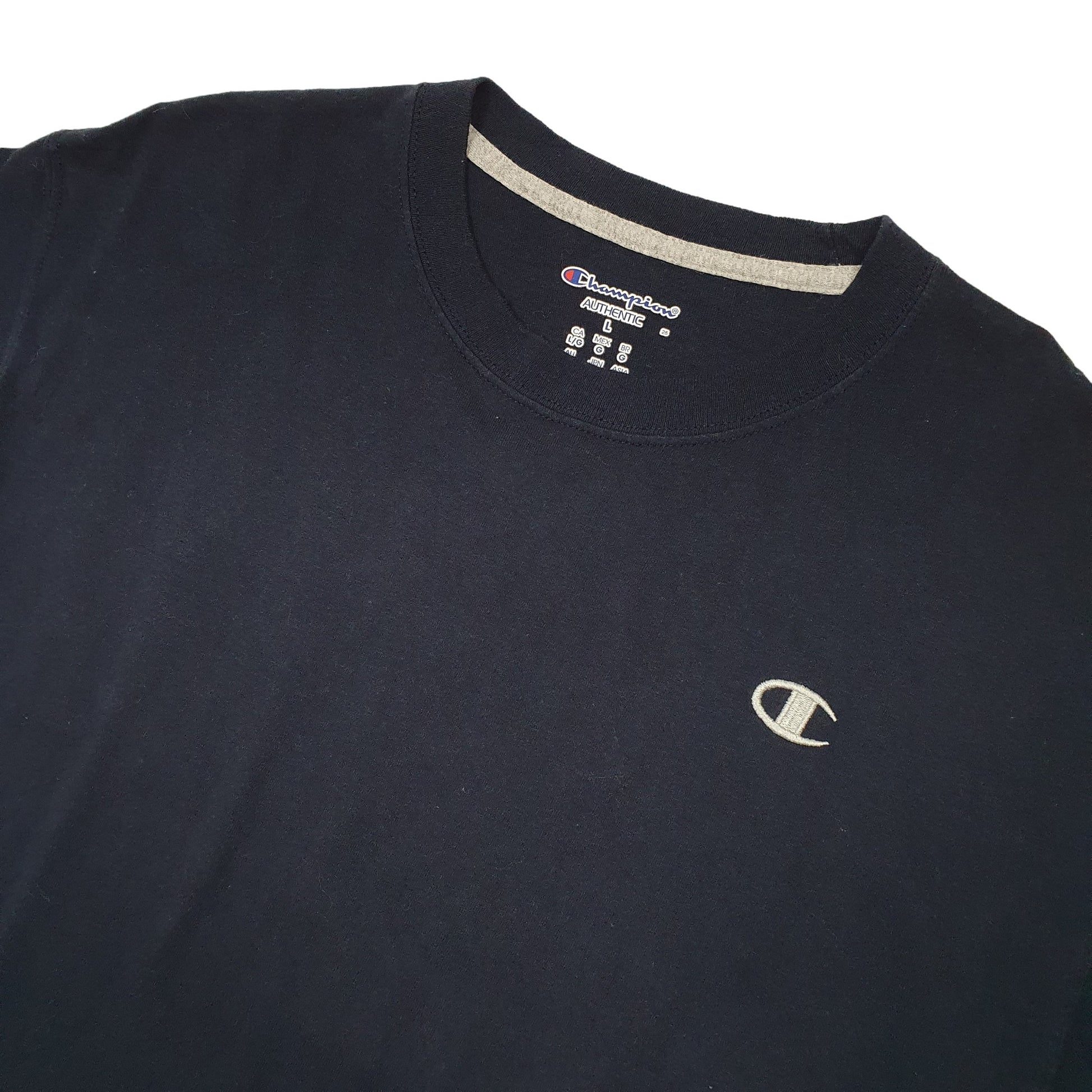 Champion Short Sleeve T Shirt Navy