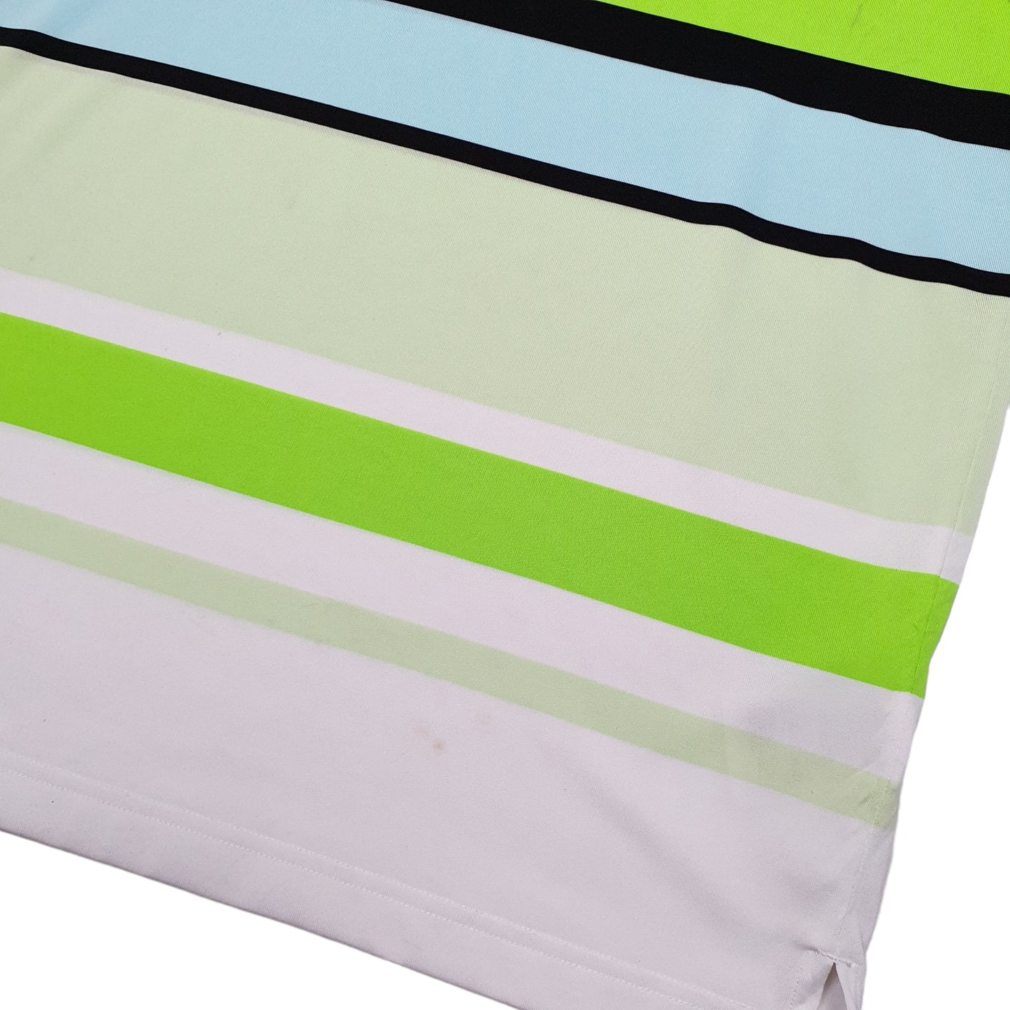 Adidas Short Sleeve Polyester Polo Shirt Green