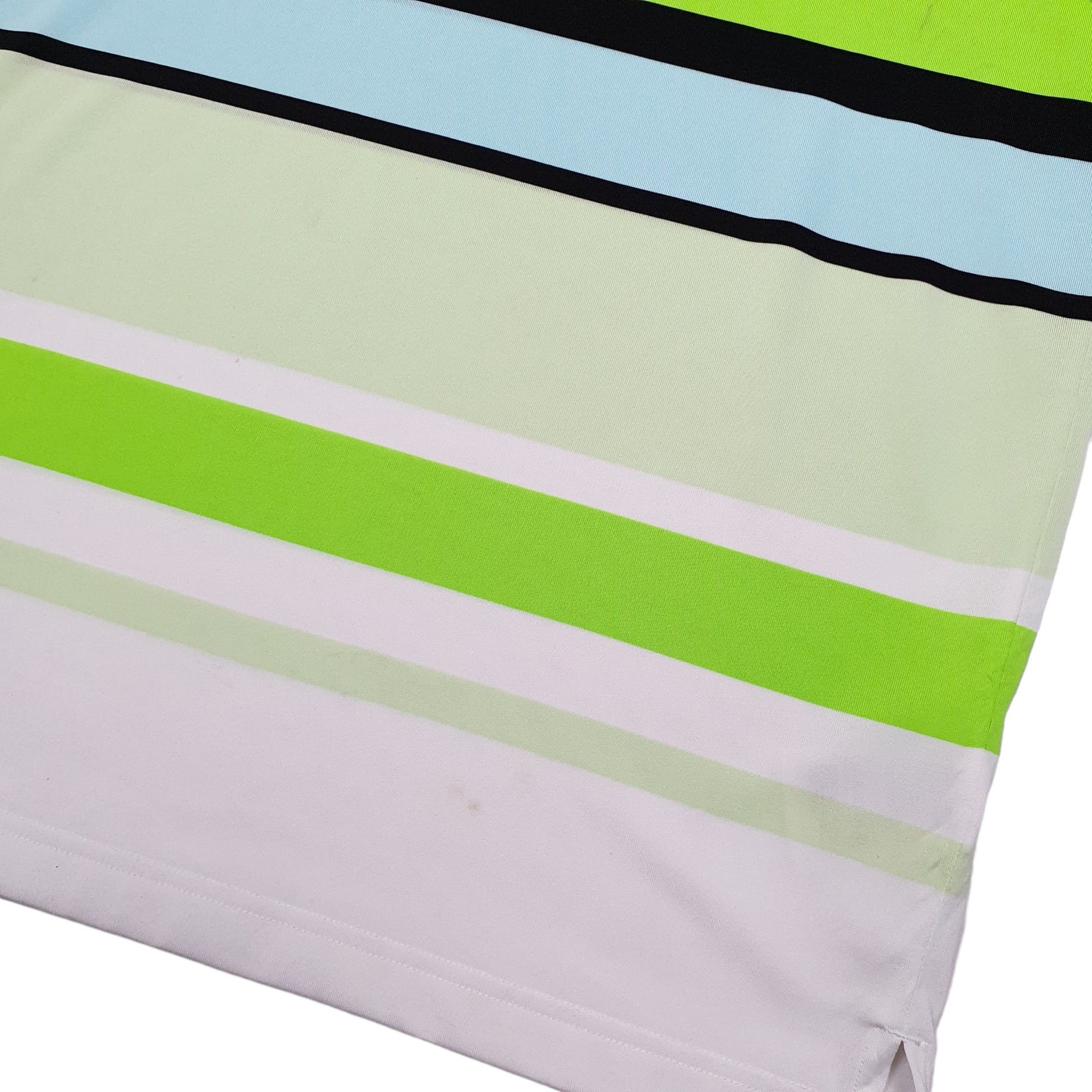 Adidas Short Sleeve Polyester Polo Shirt Green