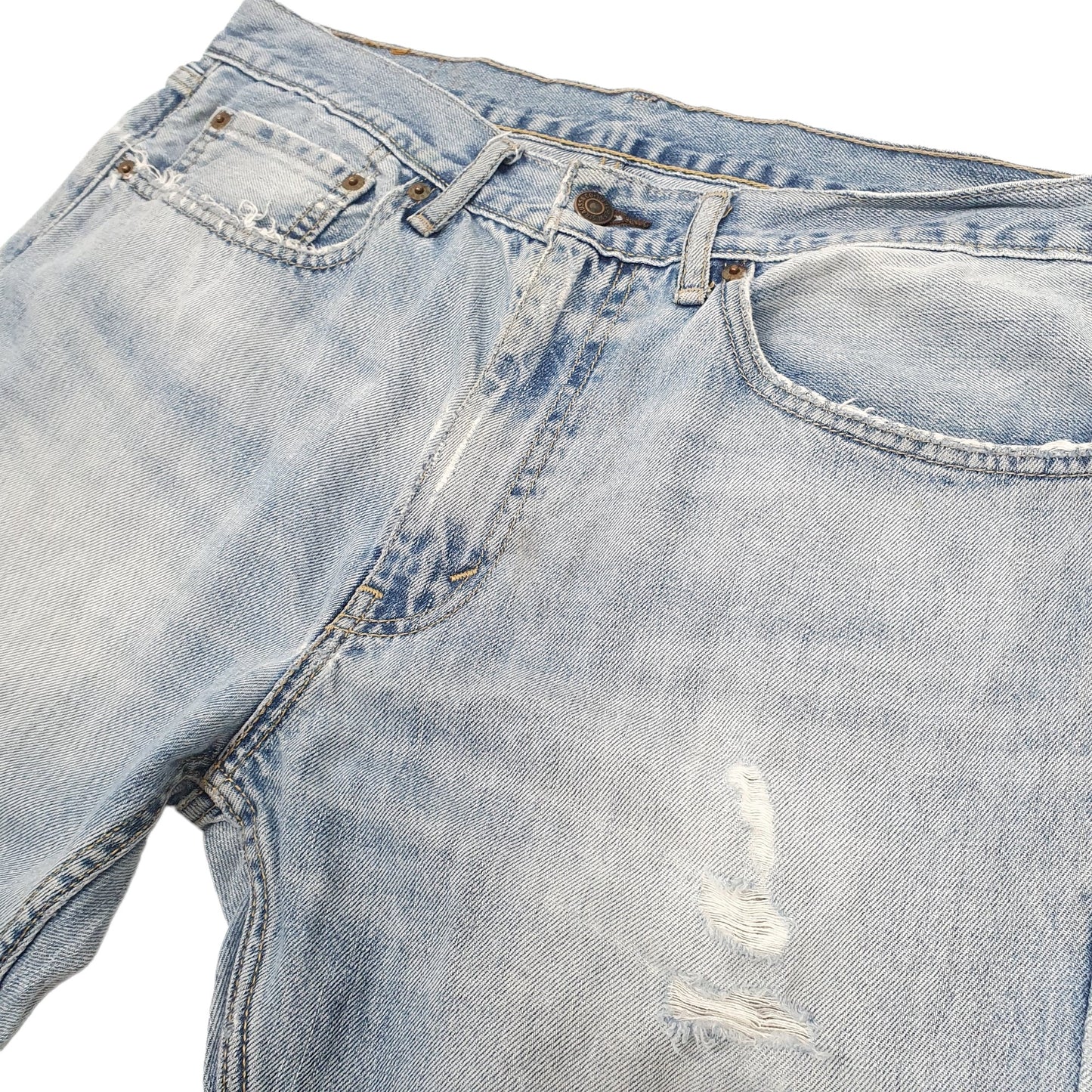 Levis 505 Regular Fit Jeans W34 L30 Blue