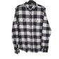 Salt Valley Flannel Shacket Long Sleeve Regular Fit Check Shirt Black