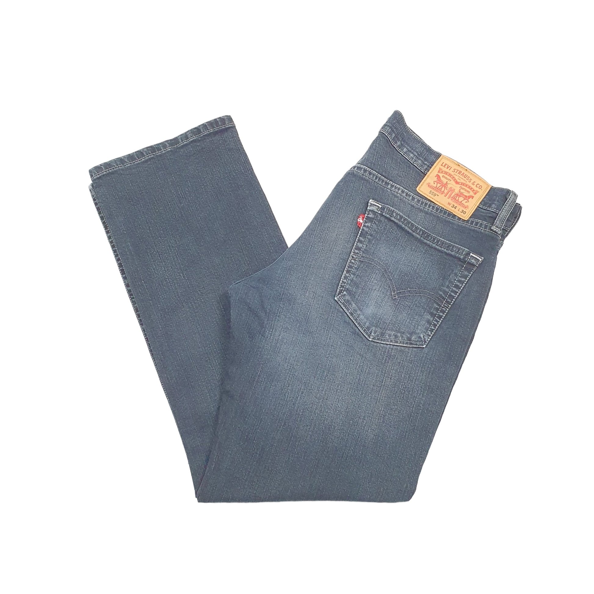 Levis 559 Relaxed Fit Jeans W34 L30 Blue
