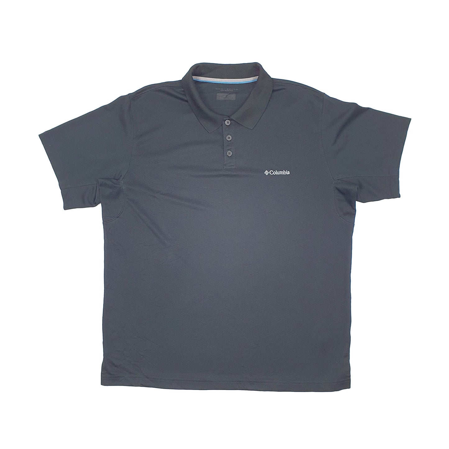 Columbia Sportswear Omnishield Short Sleeve Polyester Polo Shirt Black