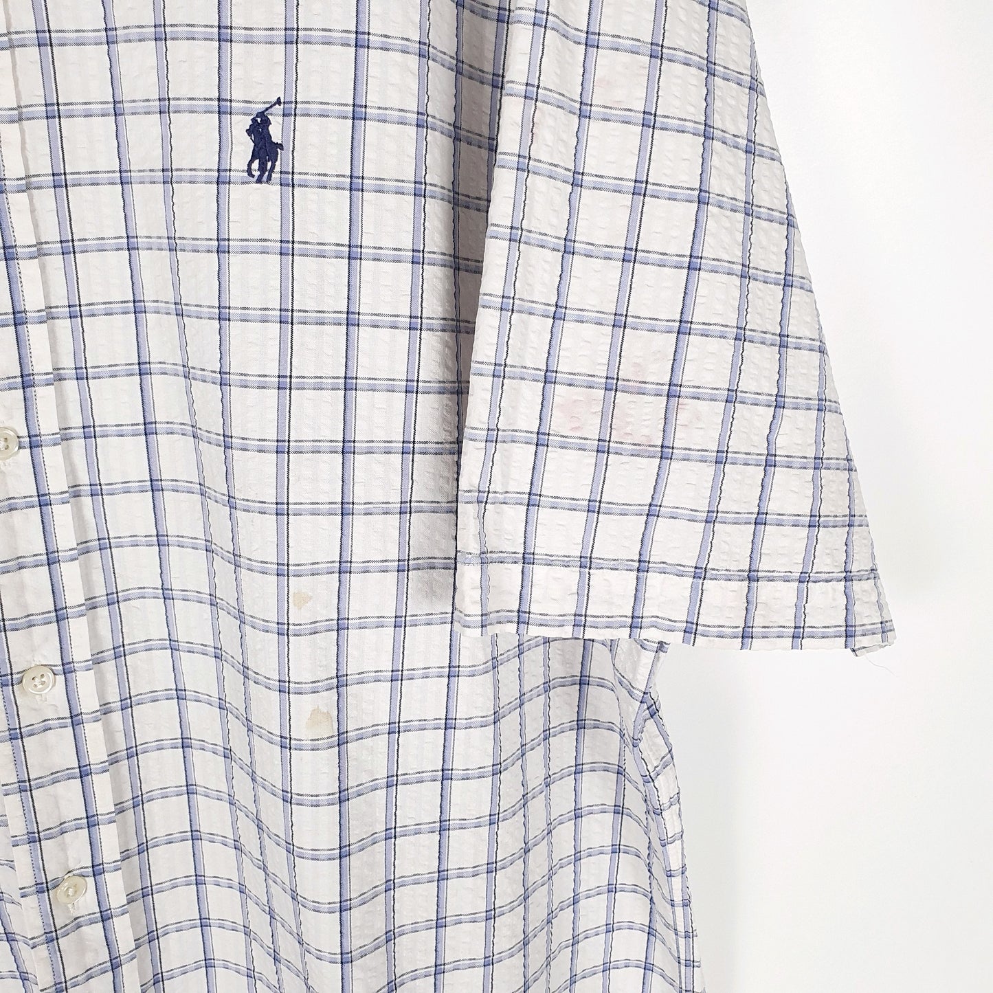 Polo Ralph Lauren Short Sleeve Blaire Fit Check Shirt