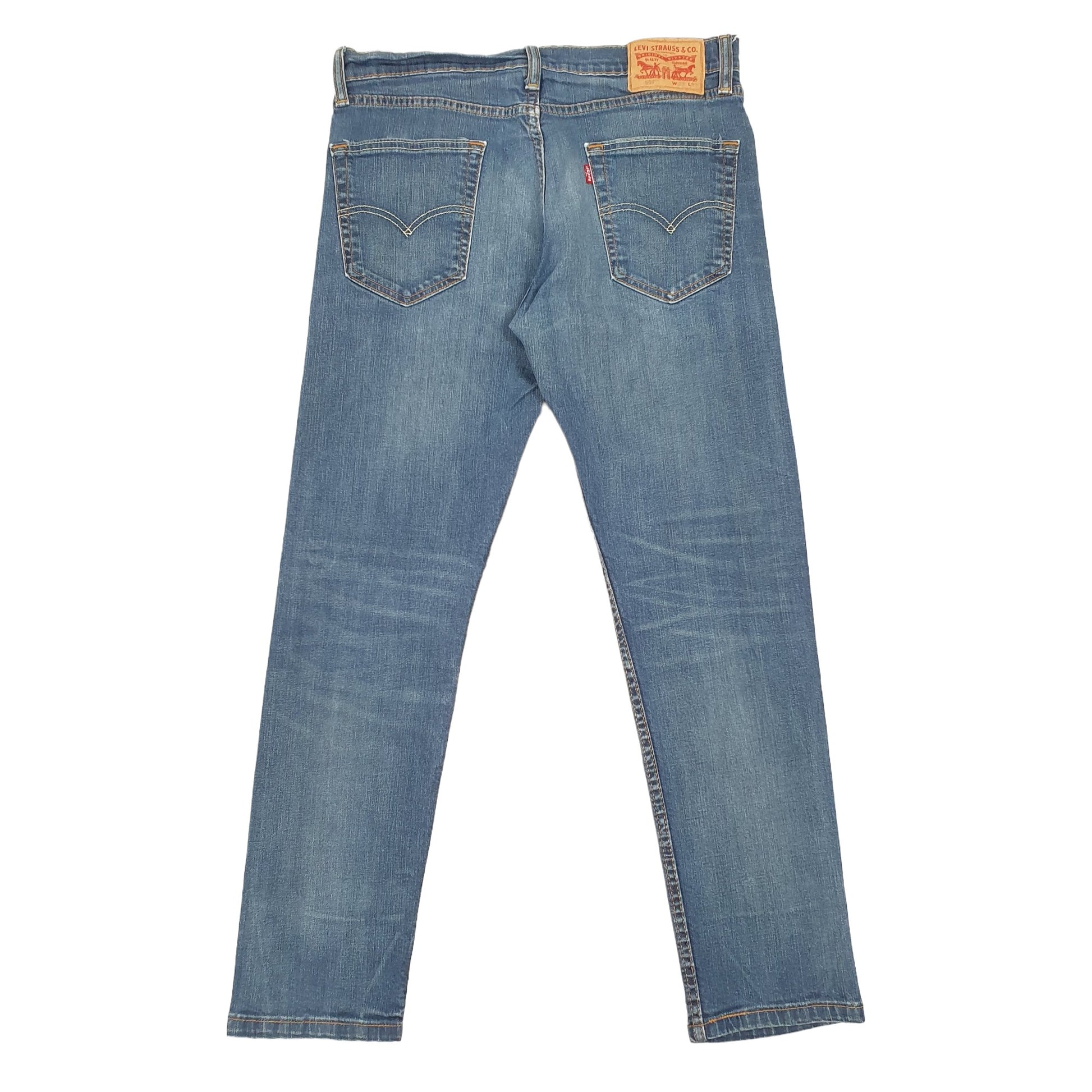 Levis 502 Regular Fit Tapered Jeans W33 L29 Blue