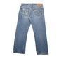 Levis 505 Regular Fit Jeans W34 L29 Blue