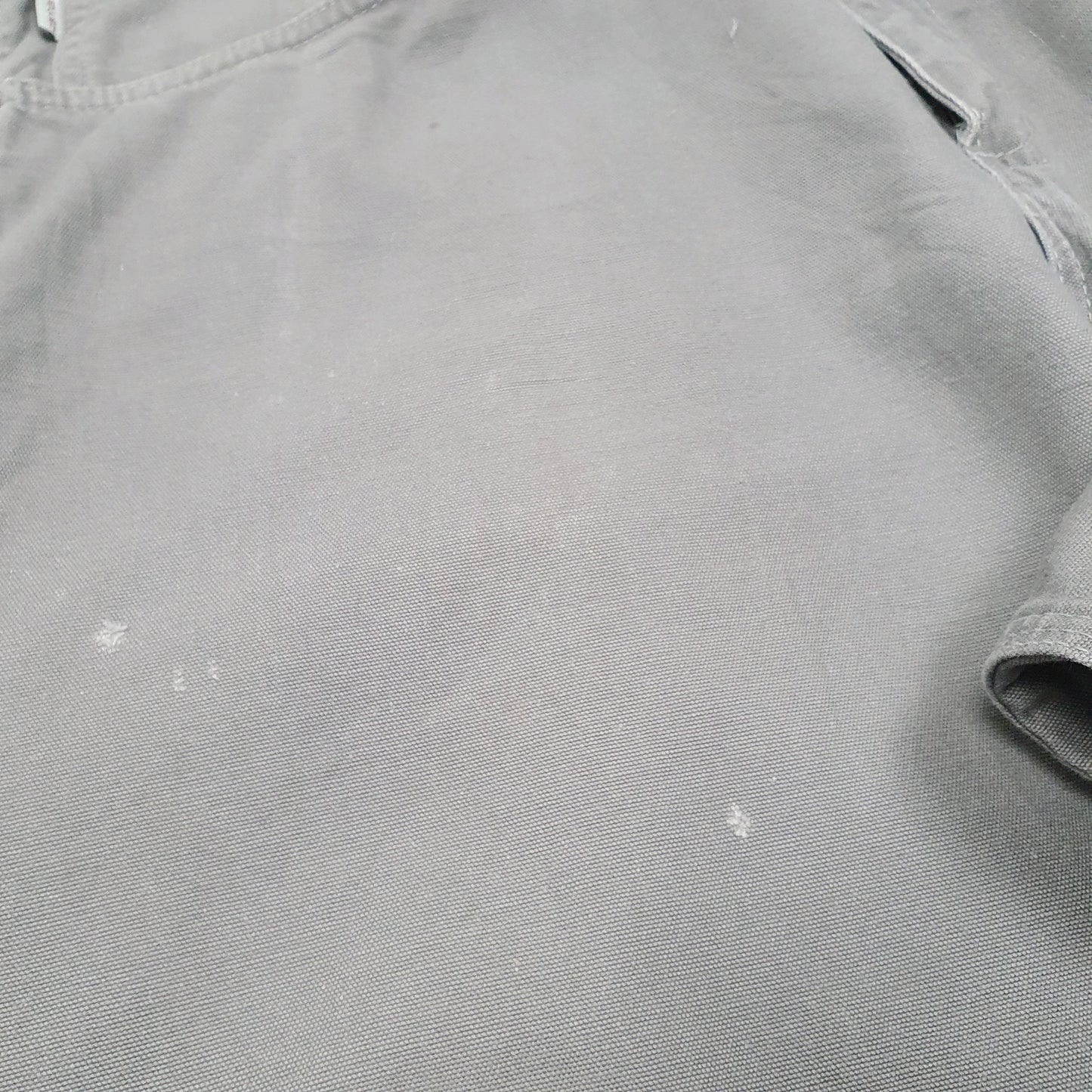 Mens Grey Carhartt Work Wear Carpenter Trousers