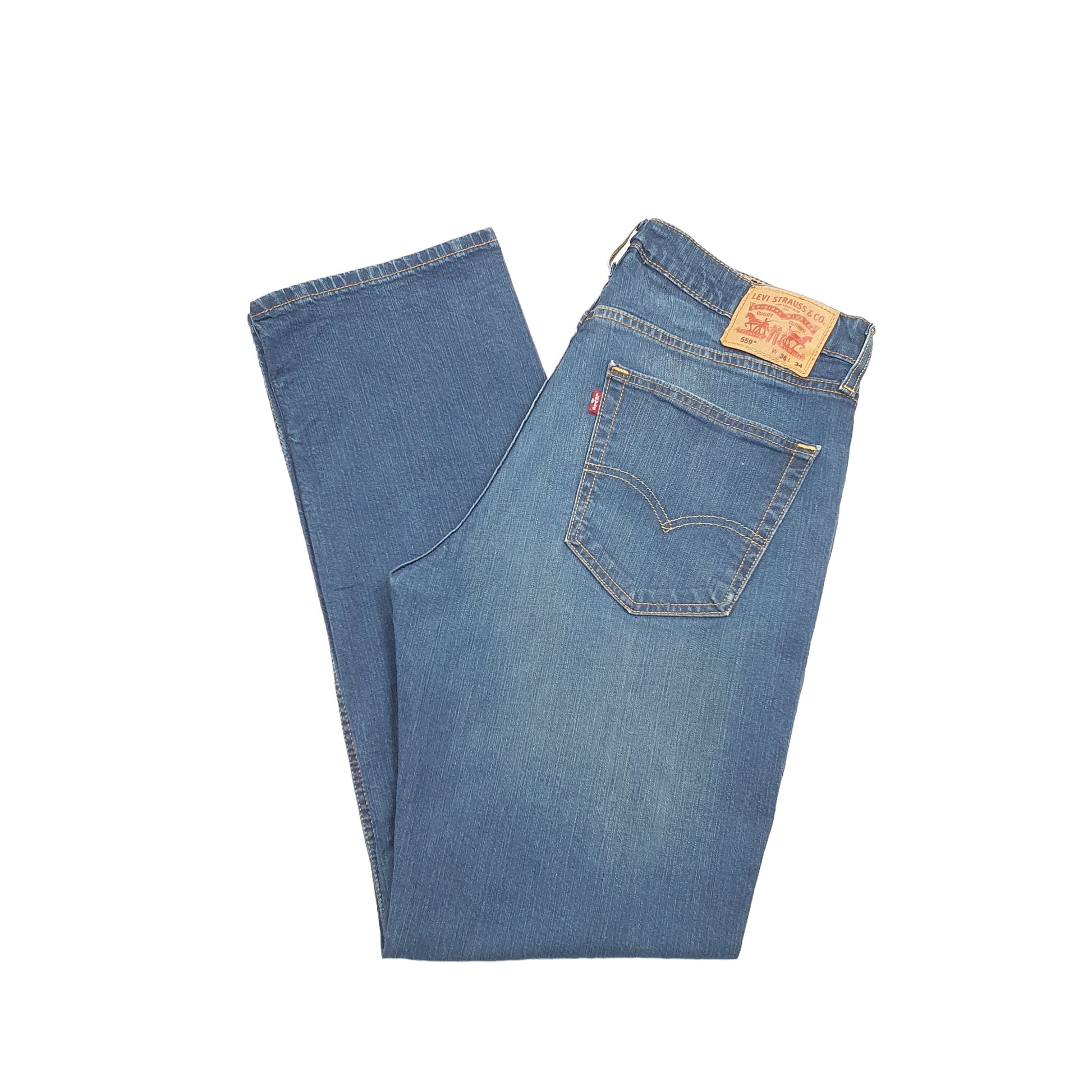 Levis 559 Relaxed Fit Jeans W36 L33 Blue