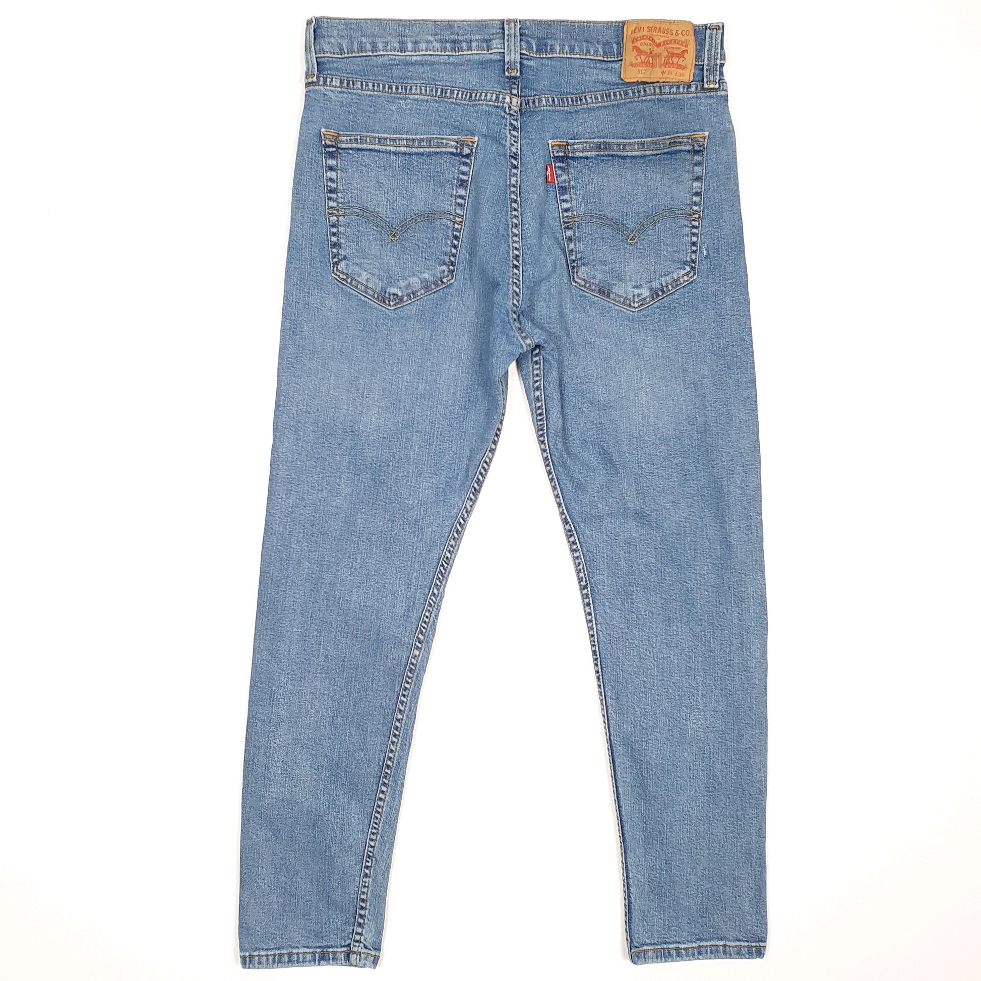 Levis 512 Slim Fit Jeans W34 L27 Blue