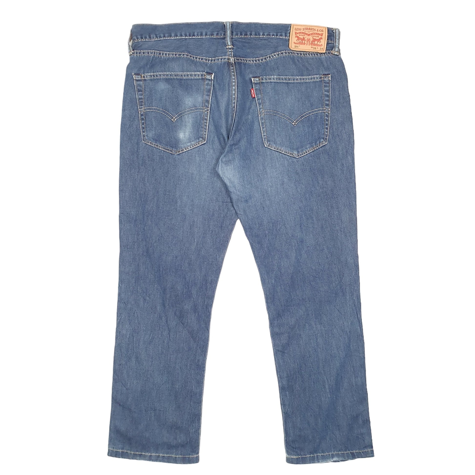 Mens Blue Levis  511 JeansW36 L28