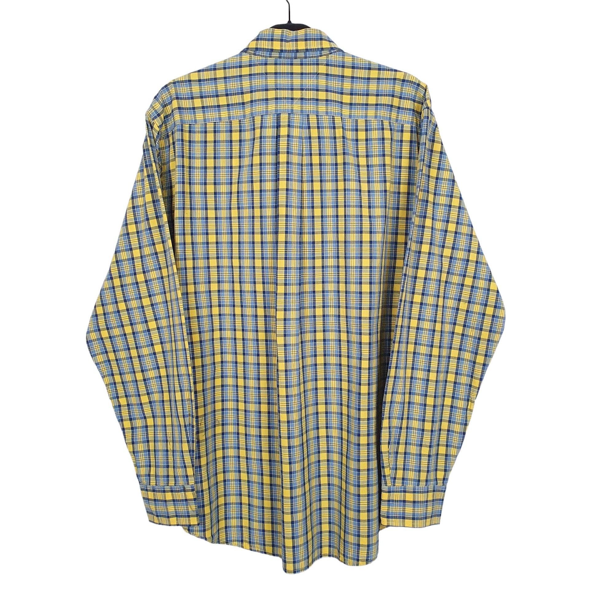 Tommy Hilfiger Long Sleeve Regular Fit Check Shirt Blue