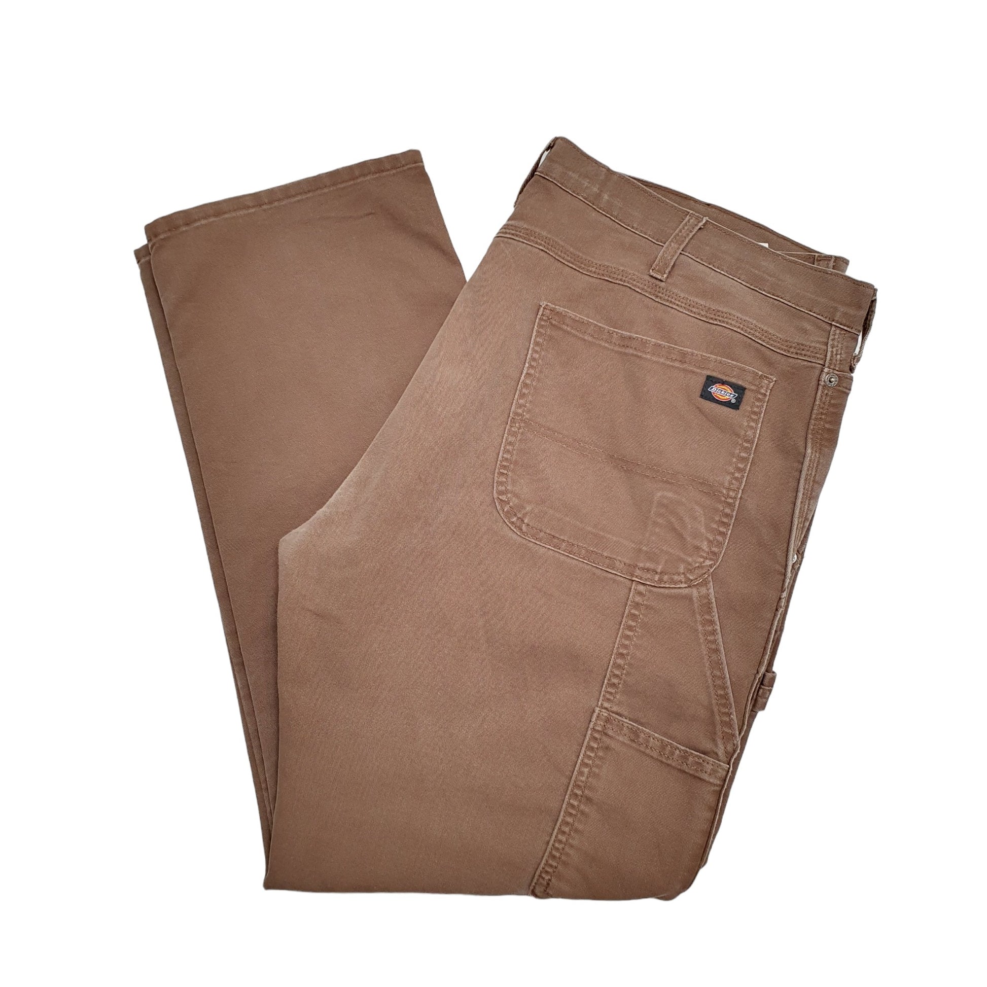 Mens Brown Dickies  Carpenter Trousers