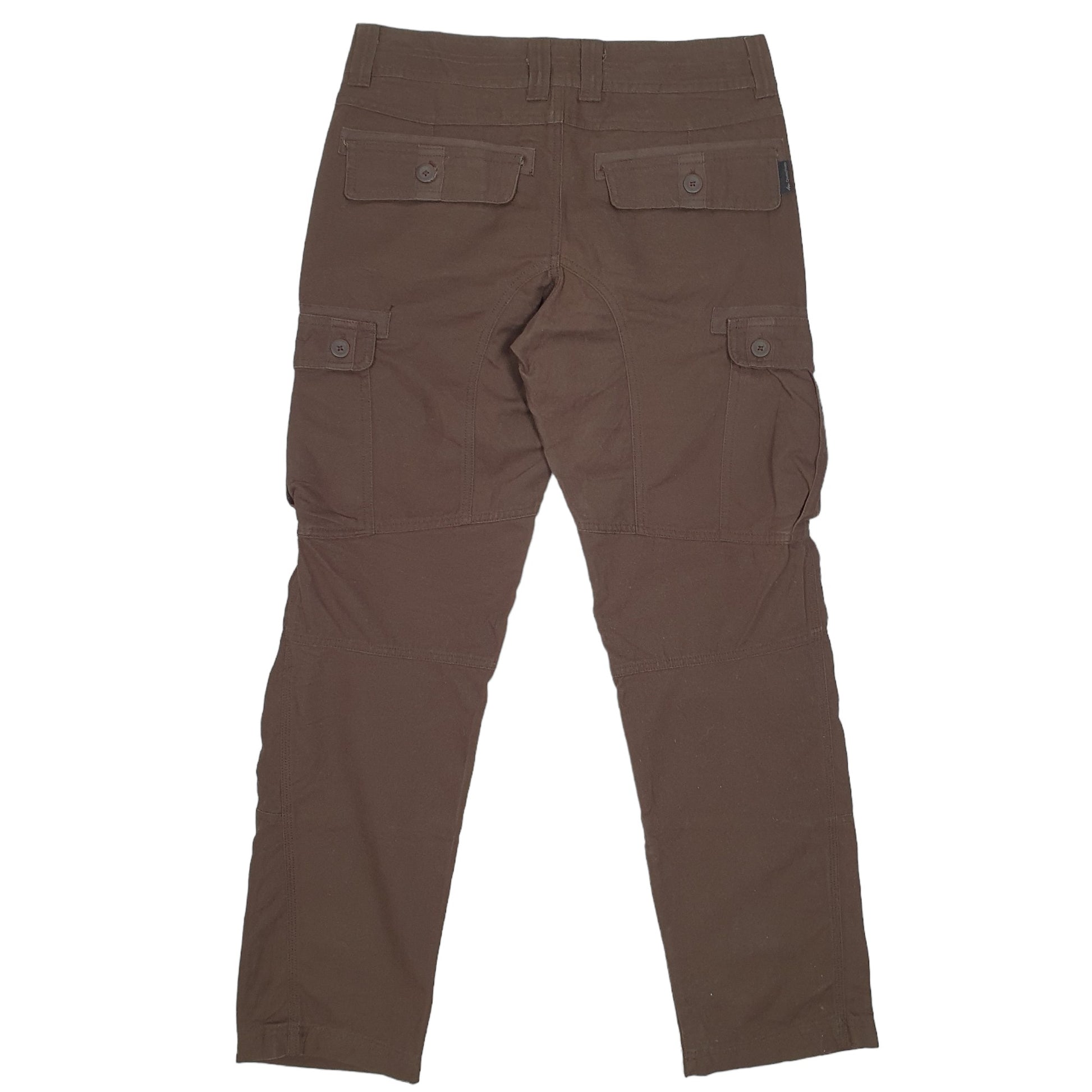 Mens Brown Decathlon Combat Pants Cargo Trousers