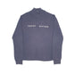 Tommy Hilfiger Spellout Quarter Zip M Navy