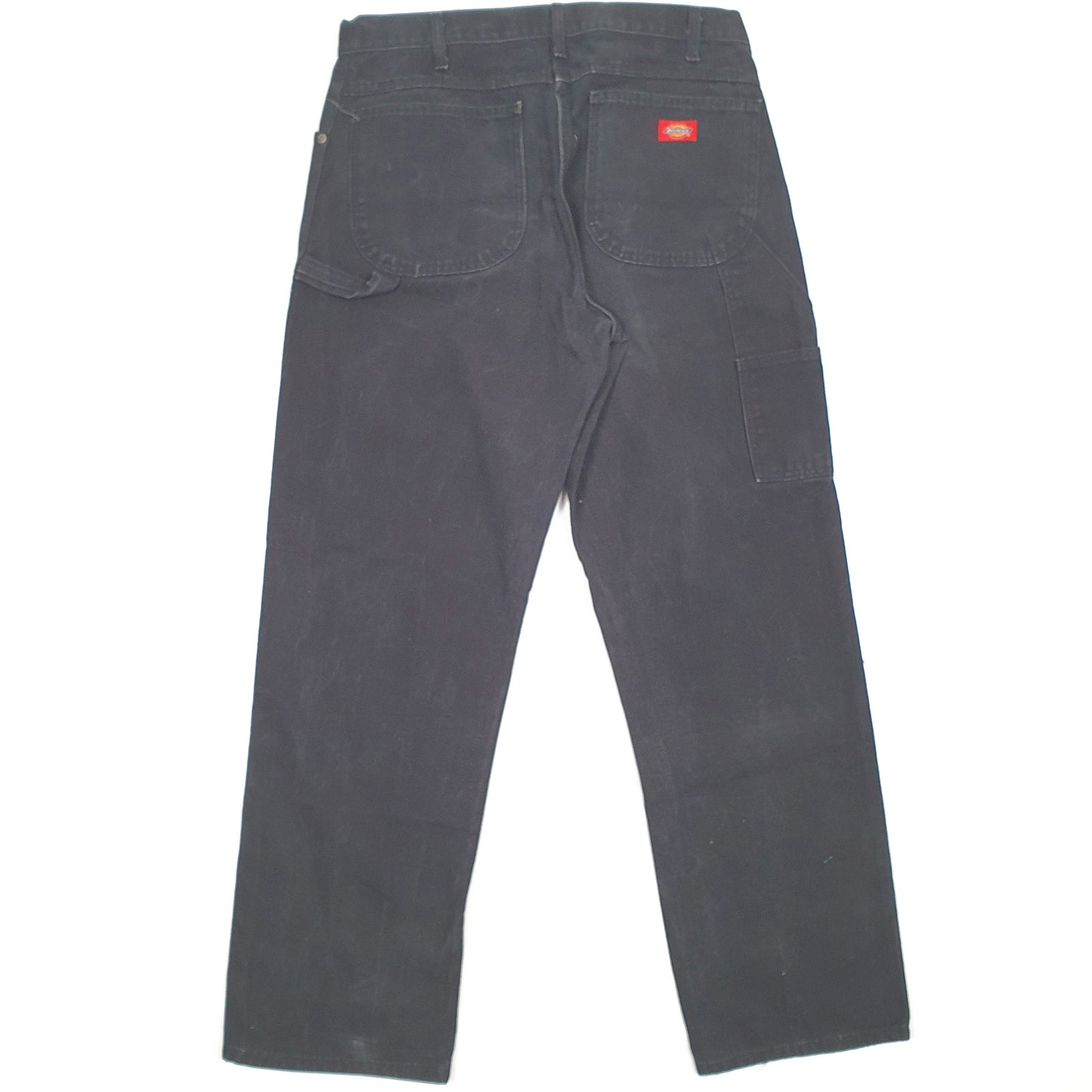 Mens Dickies Black Carpenter Trousers W34 L31 Black
