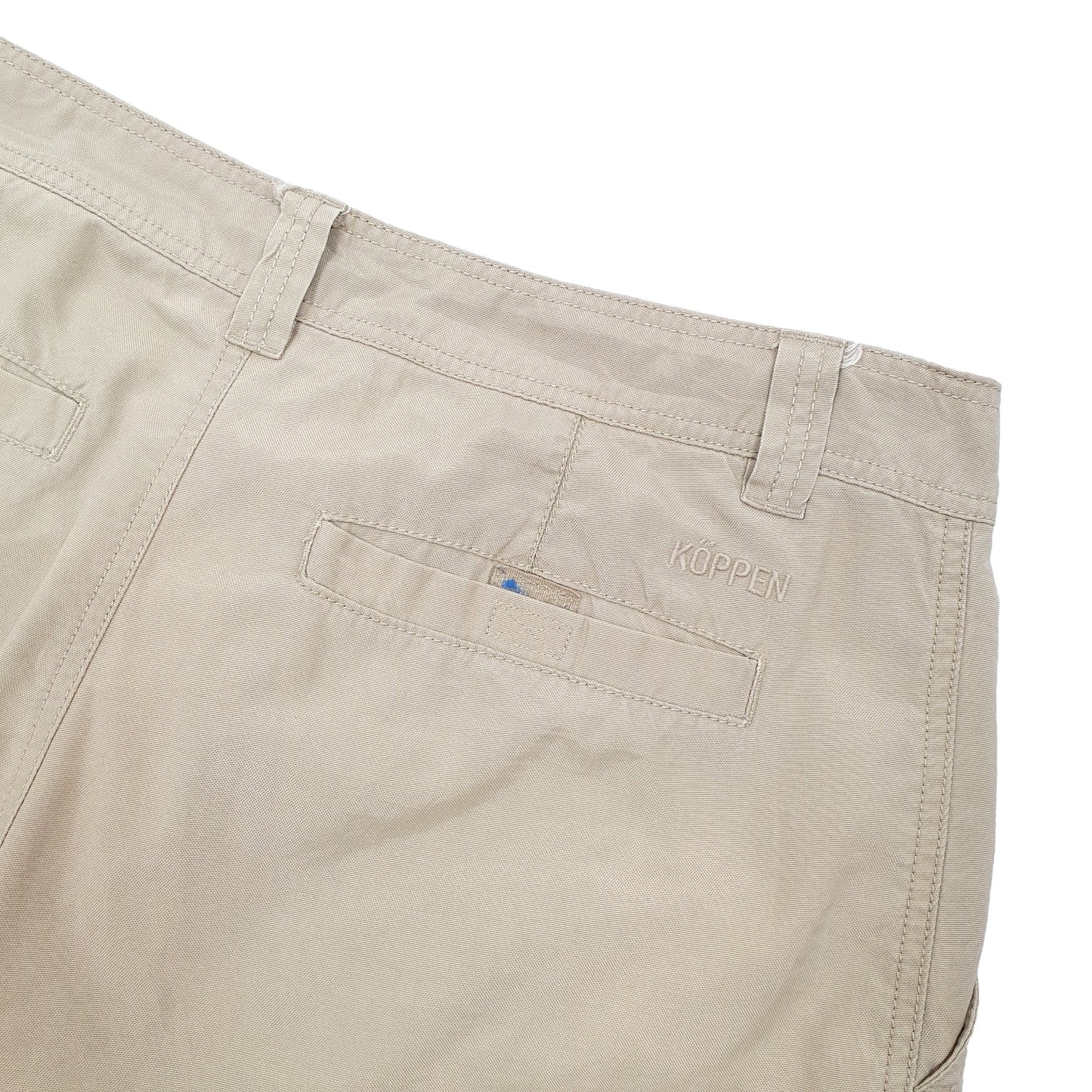 Koppen Beige Cargo Workwear Shorts W34