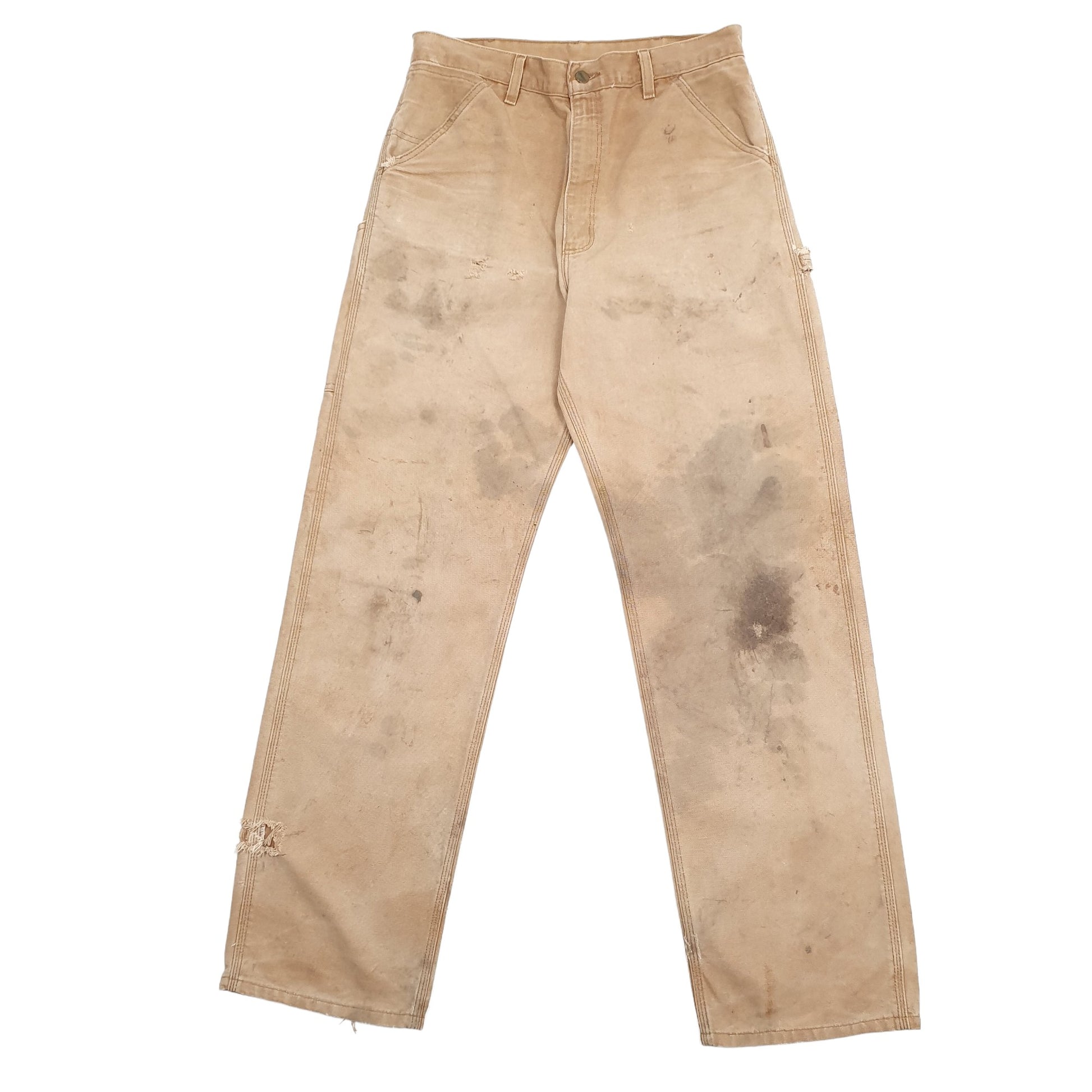 Mens Tan Carhartt  Carpenter Trousers