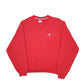 Mens Red Champion  Crewneck Jumper