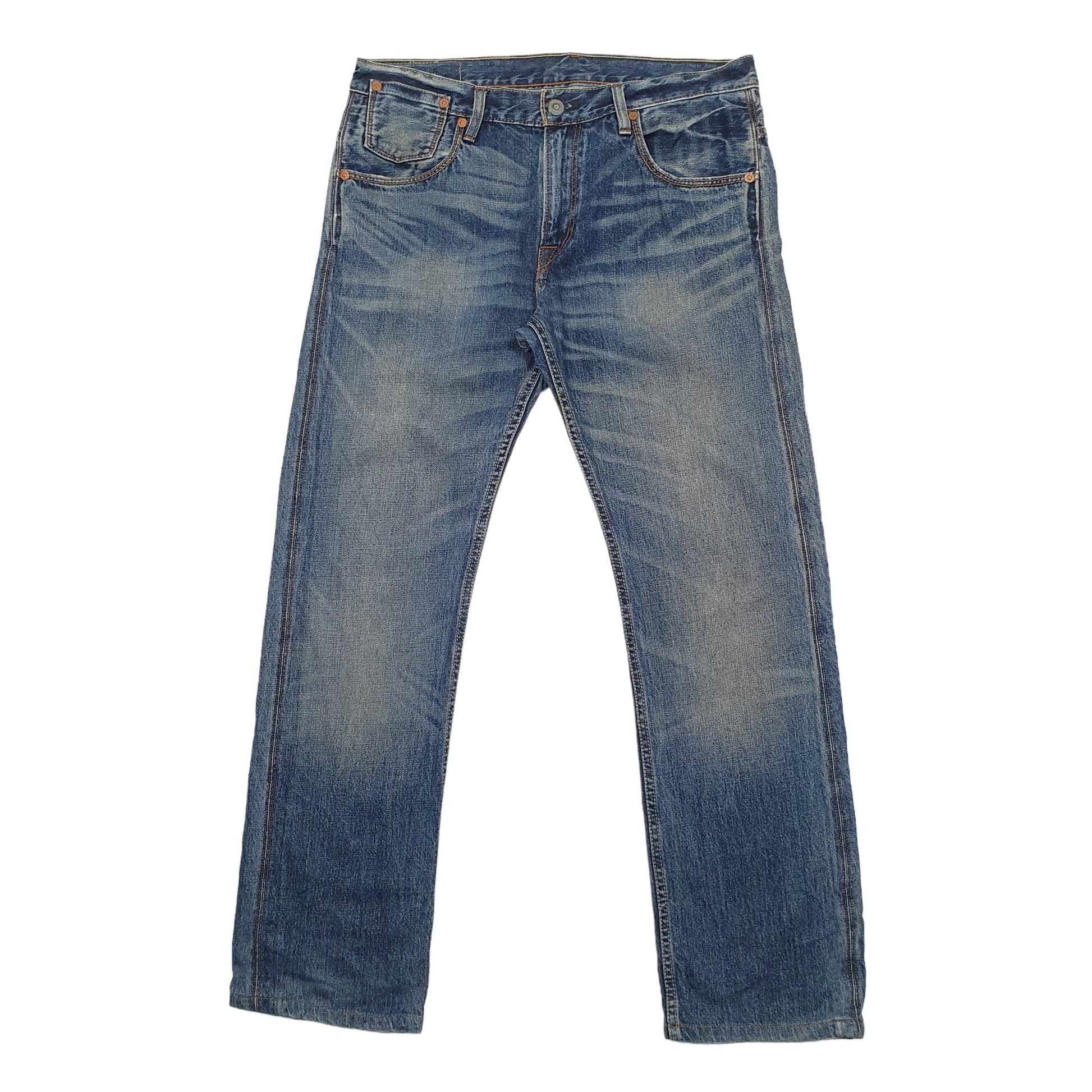 Mens Blue Levis  504 JeansW34 L32