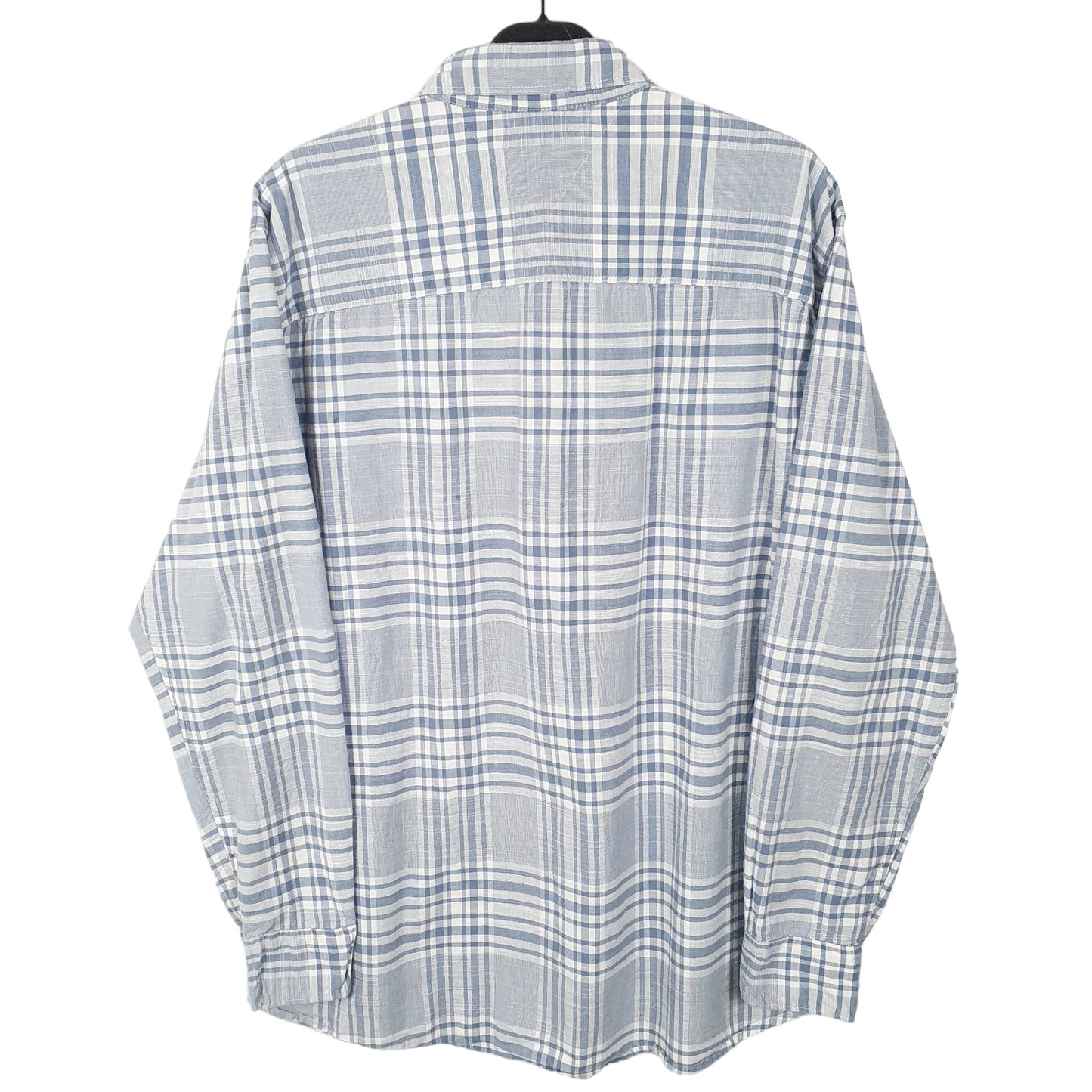 Tommy Hilfiger Long Sleeve Regular Fit Check Shirt Blue