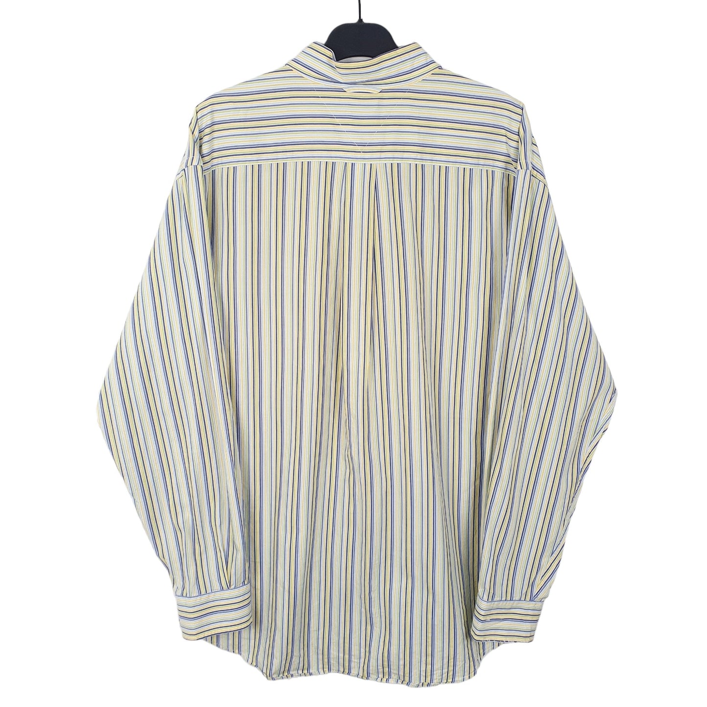 Tommy Hilfiger Long Sleeve Regular Fit Striped Shirt Green