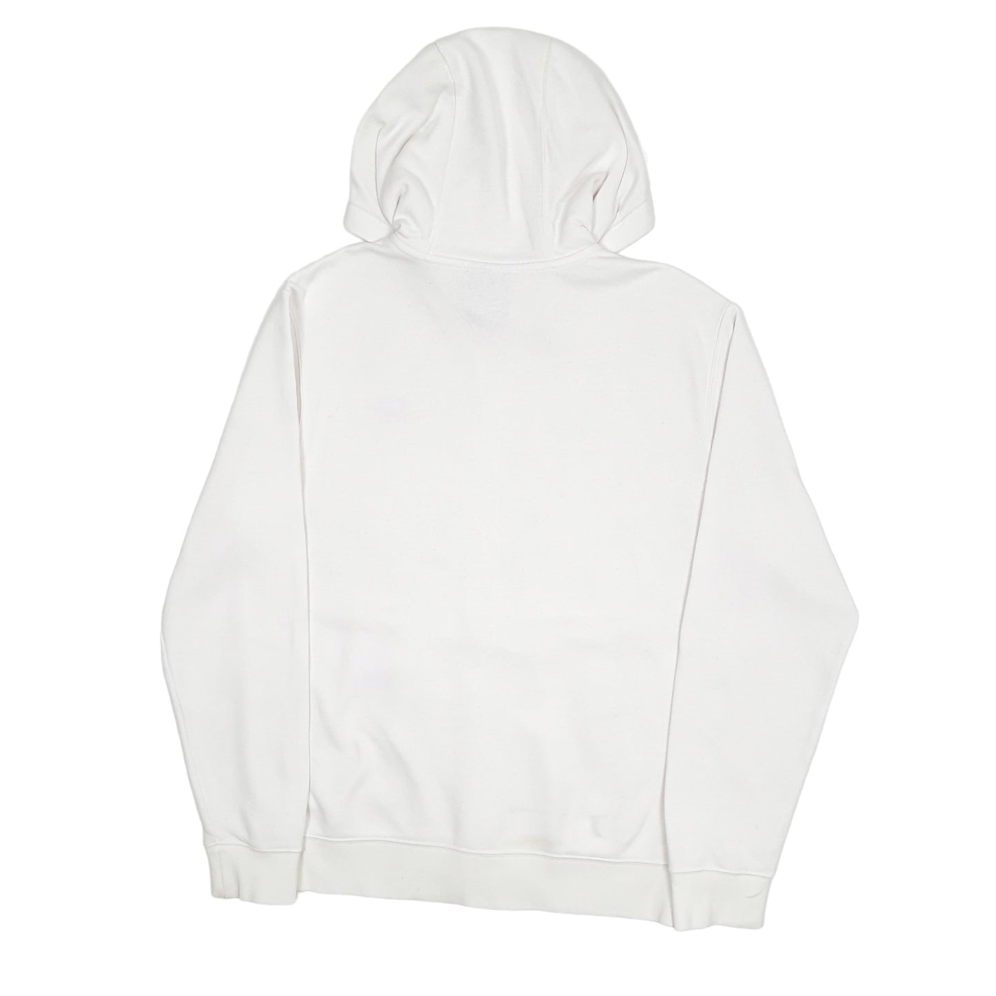 Mens White Nike Hoodie Full Zip Jumper