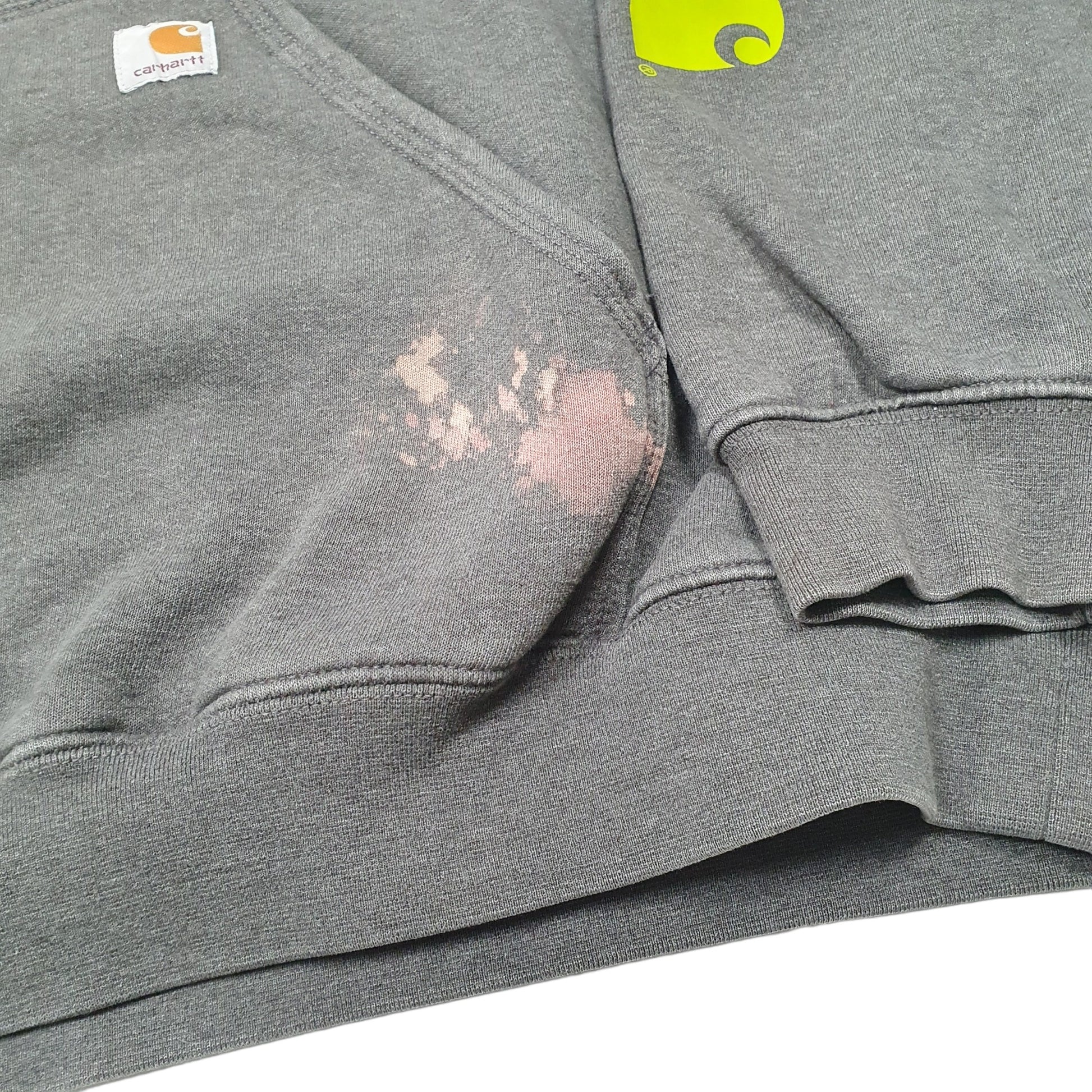  Grey Carhartt Work Wear Hoodie Jumper