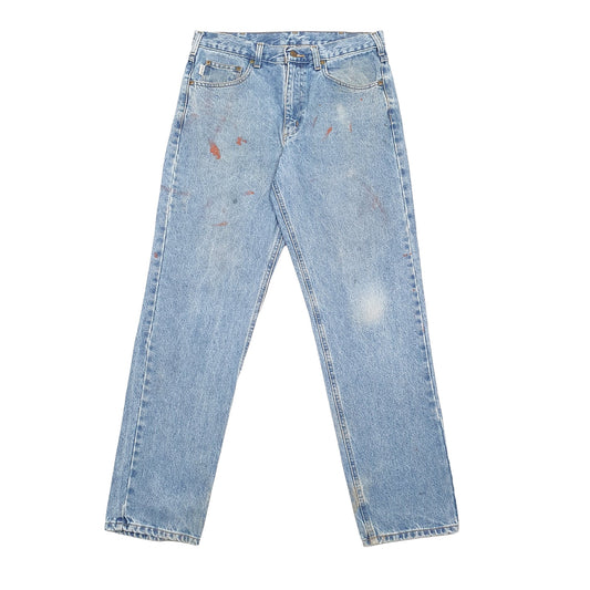 Carhartt Straight Loose Fit Jeans W32 L32 Blue