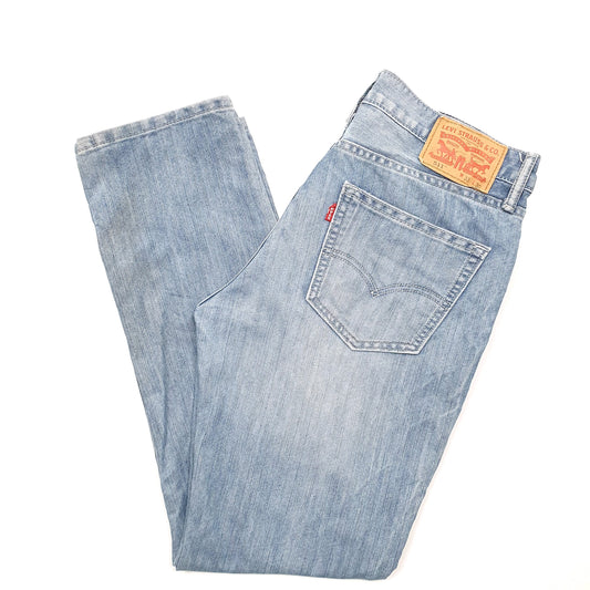 Levis 511 Slim Fit Jeans W33 L29 Blue
