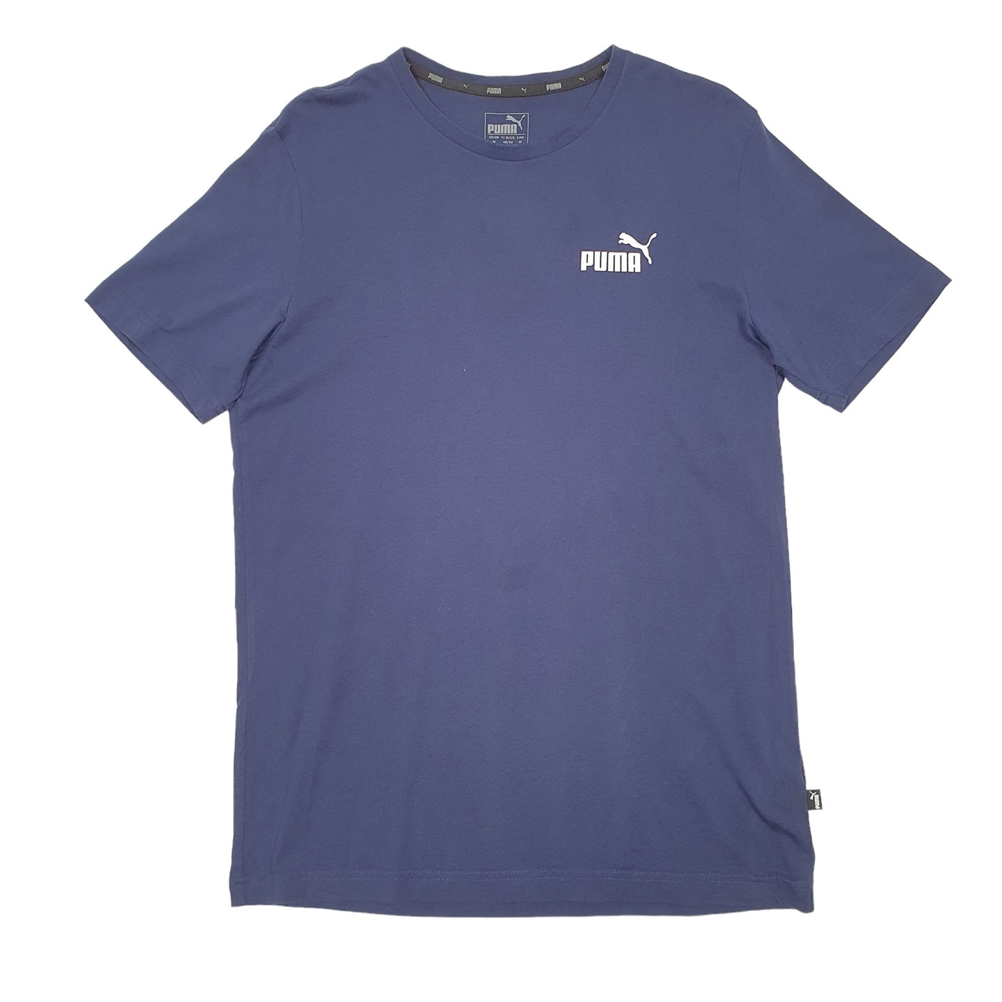 Puma Short Sleeve T Shirt Navy