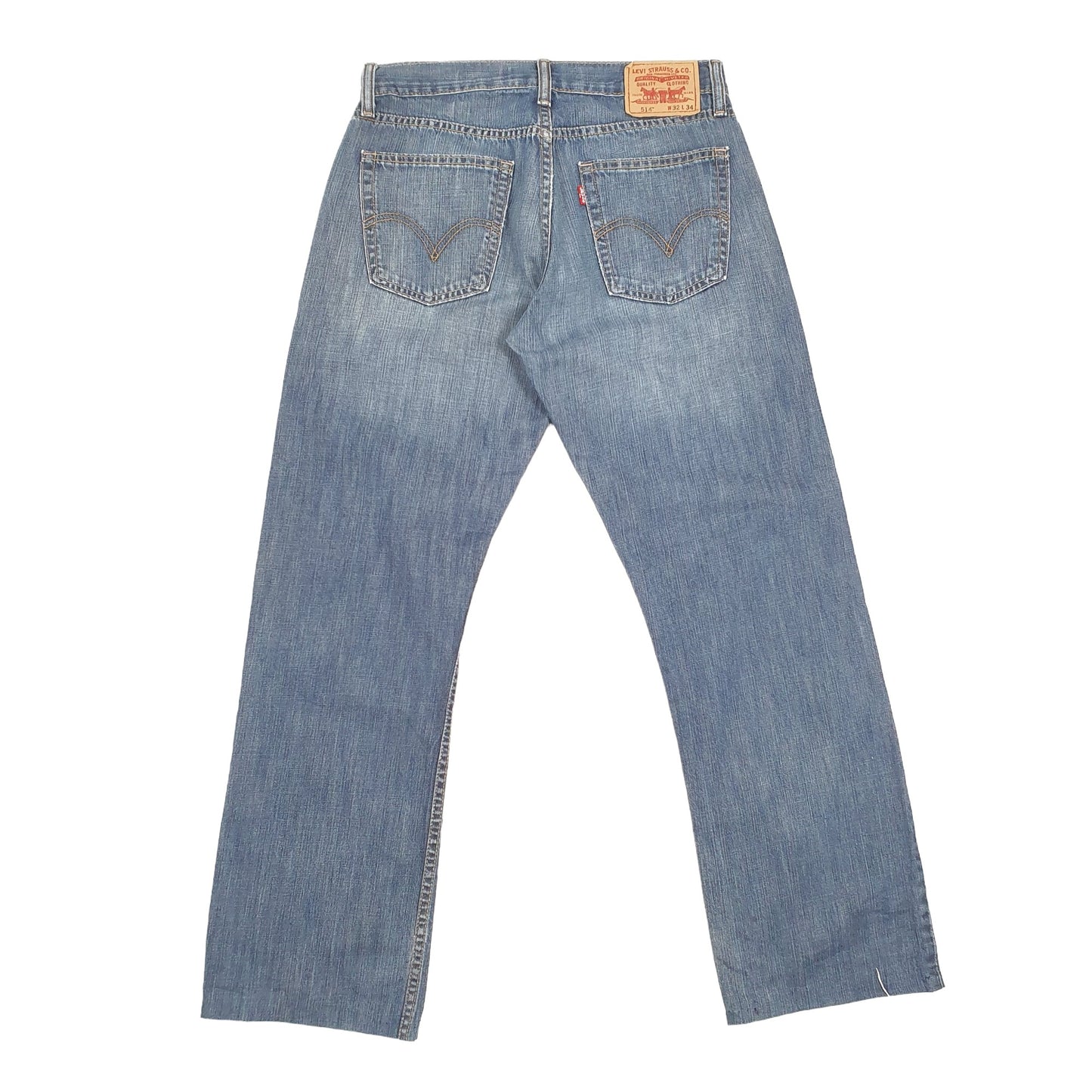 Levis 514 Straight Fit Jeans W32 L30 Blue