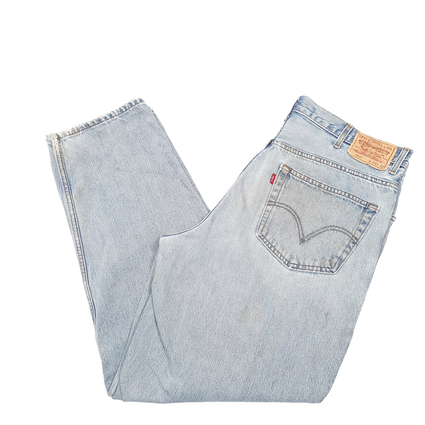 Mens Blue Levis  560 JeansW38 L32