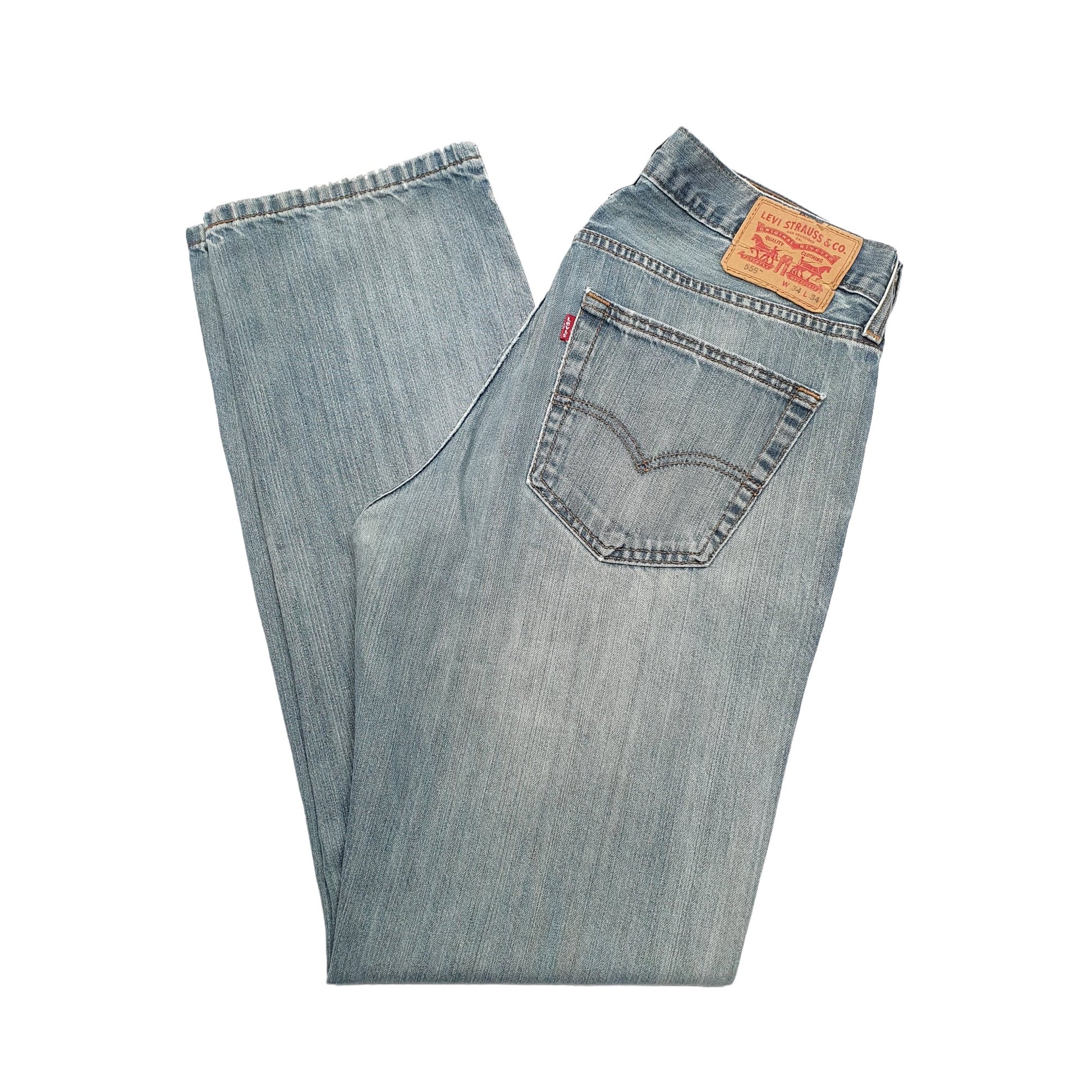 Levis 559 Relaxed Fit Jeans W34 L34 Blue