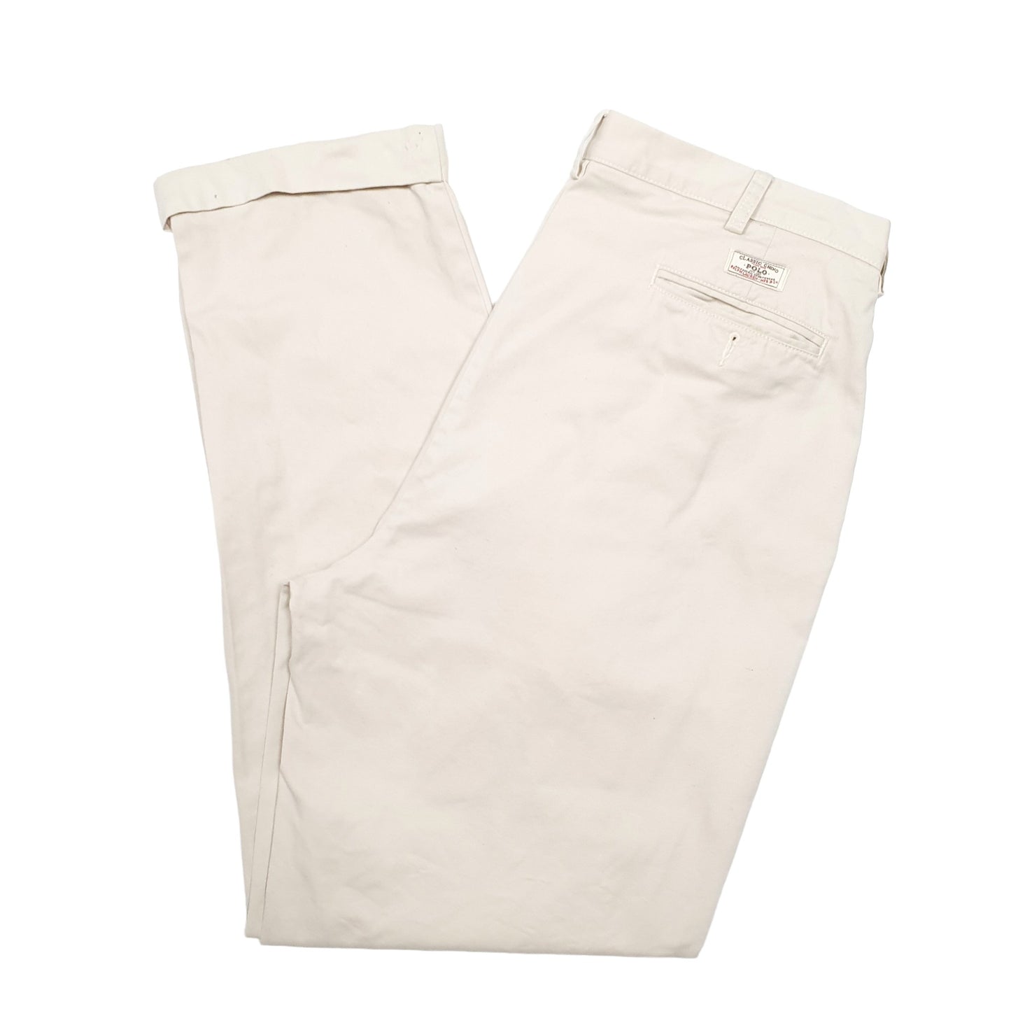 Mens Cream Polo Ralph Lauren  Chino Trousers