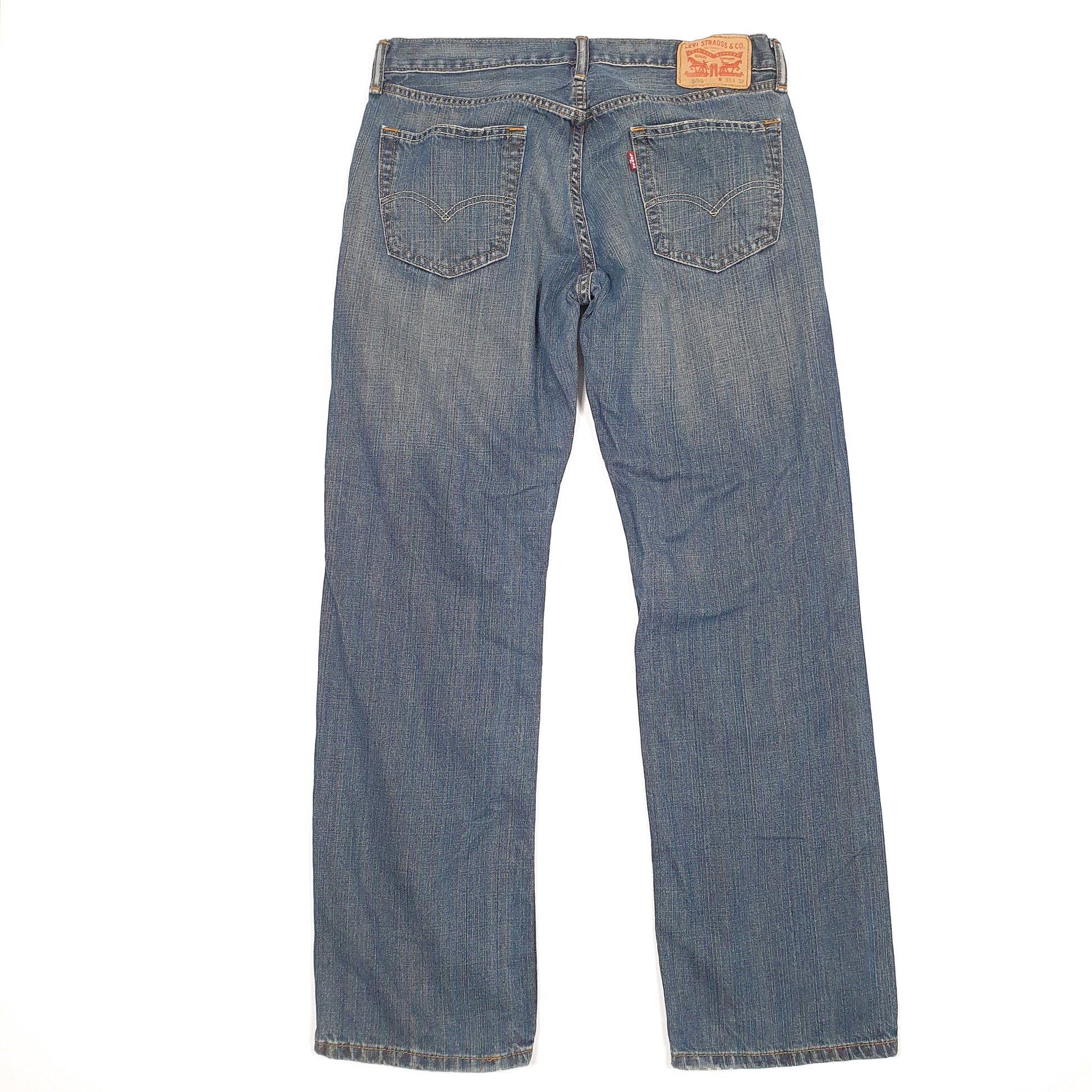 Levis 559 Relaxed Fit Jeans W33 L31 Blue