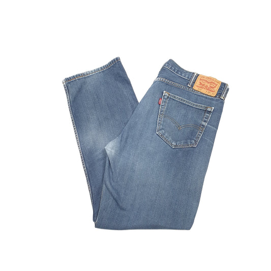 Levis 514 Straight Fit Jeans W38 L32 Blue