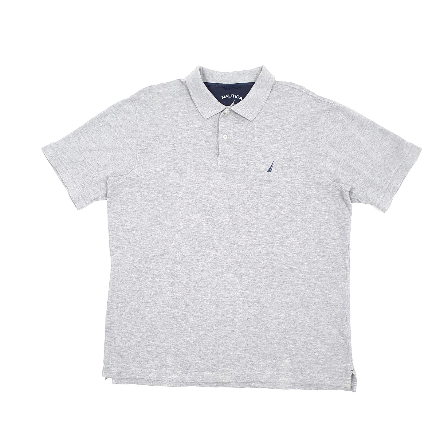 Nautica Short Sleeve Polo Shirt Grey