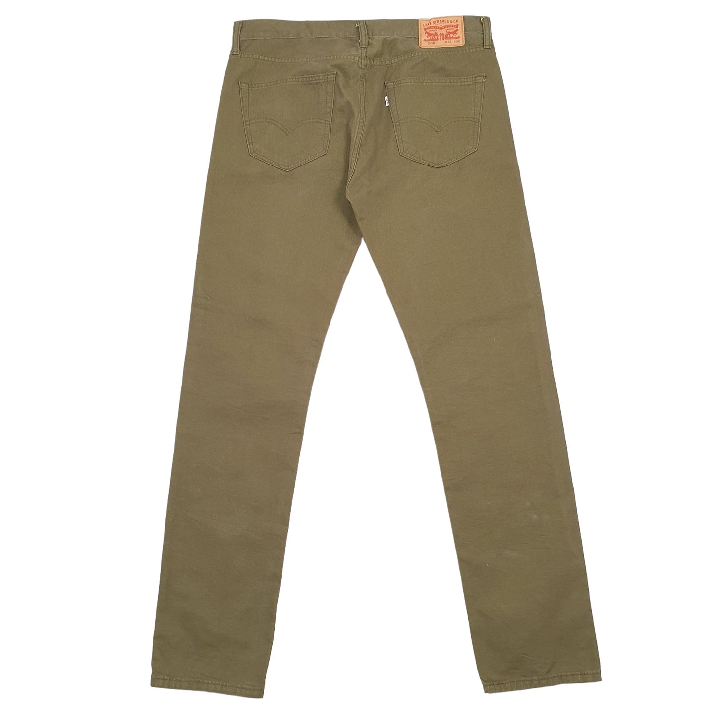 Levis 508 Tapered Fit Jeans W36 L34 Green