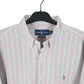 Ralph Lauren Long Sleeve Classic Fit Striped Shirt Pink