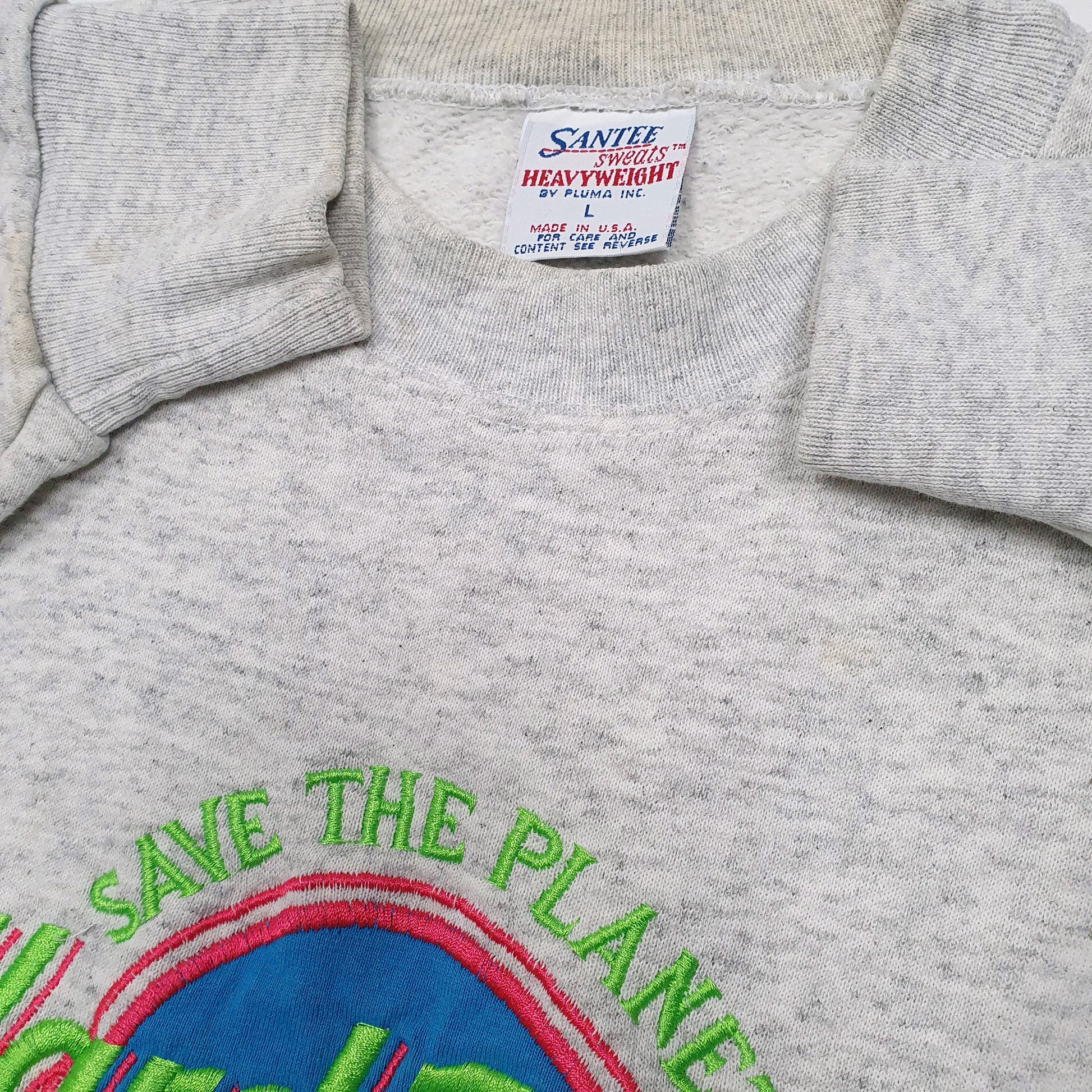 Mens Grey Hard Rock Cafe Orlando Vintage Made In USA Crewneck Jumper