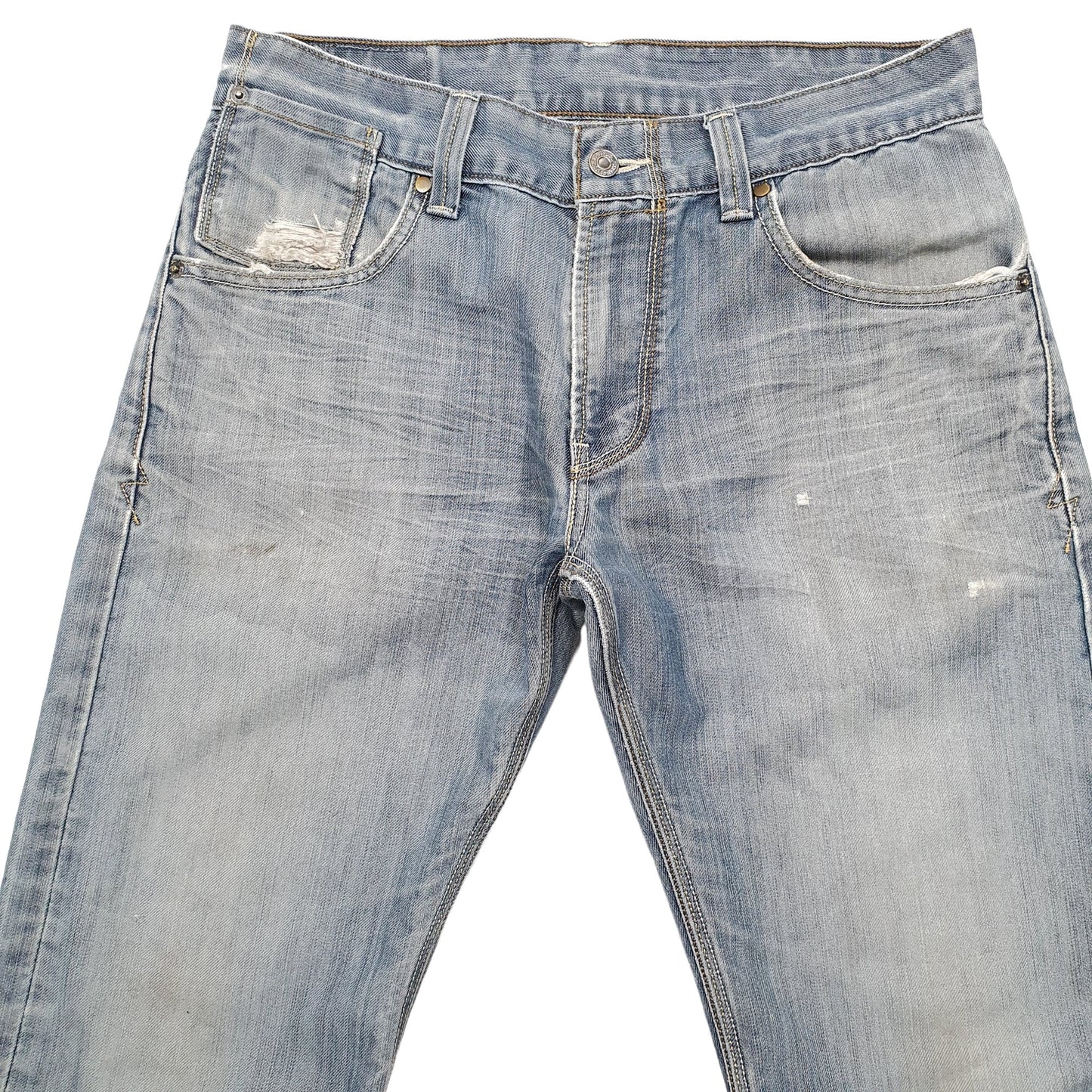 Levis 514 Straight Fit Jeans W32 L30 Blue