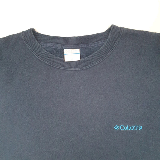 Mens Navy Columbia Sportswear  Crewneck Jumper
