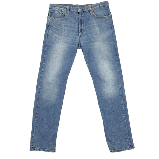 Levis 502 Regular Fit Tapered Jeans W36 L32 Blue