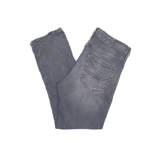 Levis Signature Slim Fit Flex Jeans W36 L30 Grey