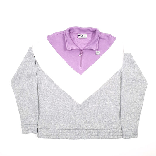 Fila Quarter Zip L Grey