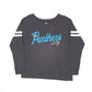 Womens Black NFL Carolina Panthers Football Crewneck Jumper